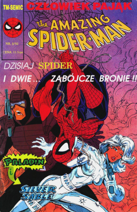 Spider-man 03/1992 – Wymuszona pomoc/Podziemna wojna