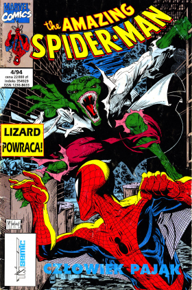 Spider-man 04/1994 – Ból pędzącego powietrza/Grzechy ojca
