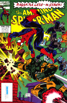 Spider-man 07/1996 – Sądny dzień/Sny o niewinności/Surowa sprawiedliwość
